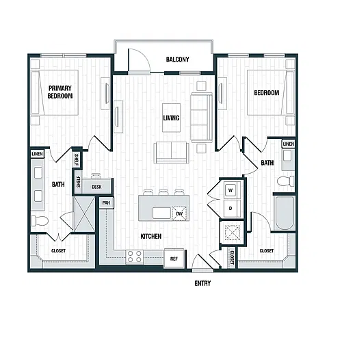 Floor plan B1a