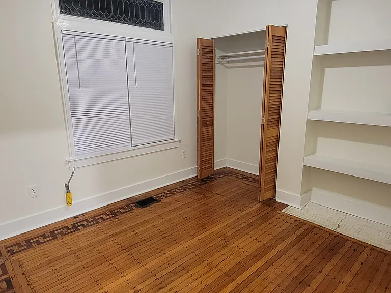 View of empty guest room or office
