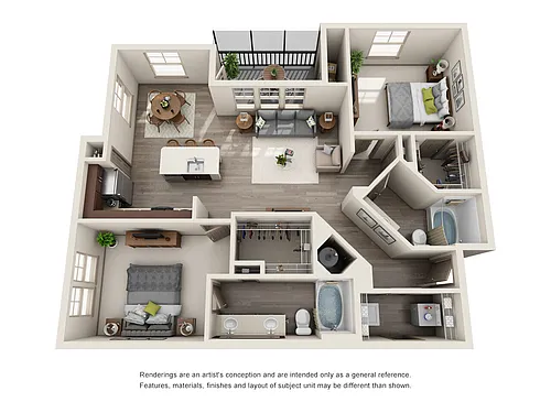Floor plan Bel-Aire