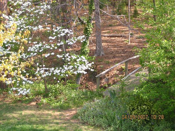 One of Two Peaceful Foot Bridges.