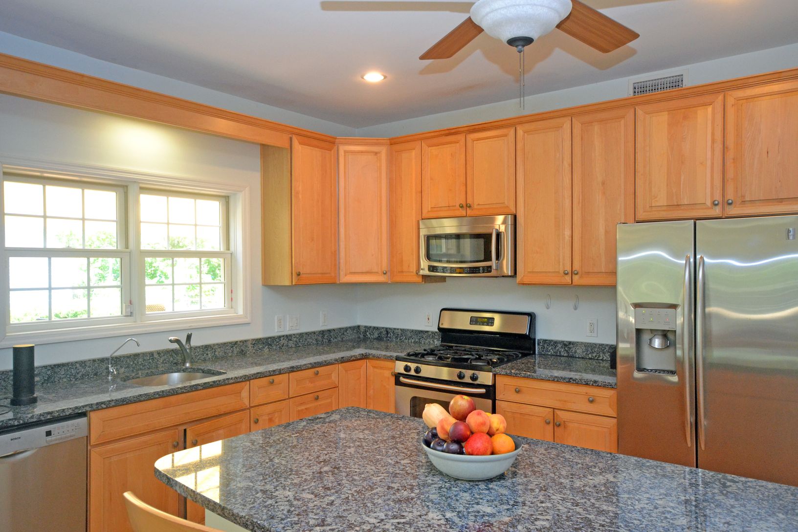  Open Kitchen with Stainless Appliances