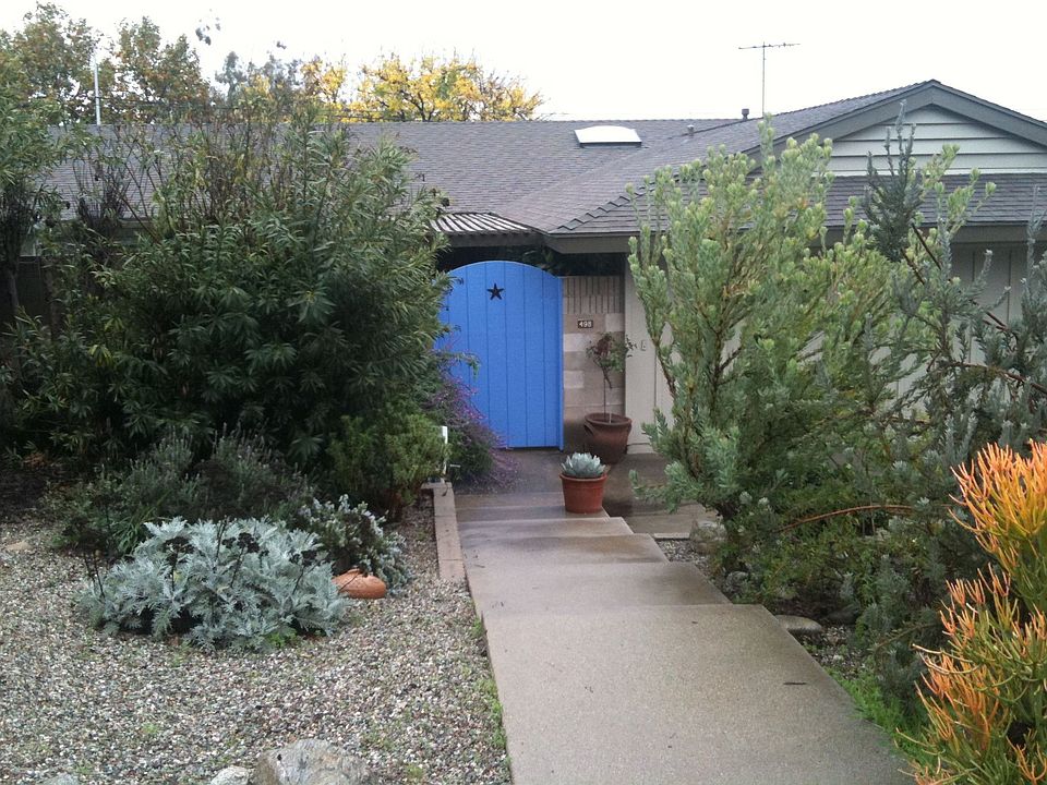 Front gate to courtyard entry