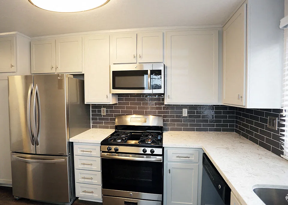Newly renovated kitchen