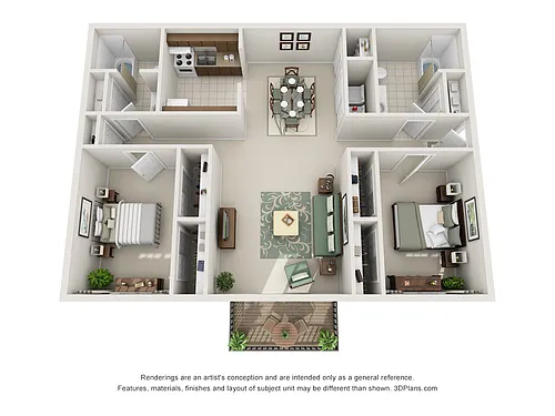 Floor plan Claire