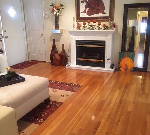 Upstairs Fireplace