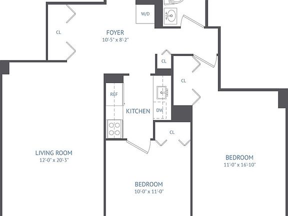 2nd image of 101 W 90th St APT 18G