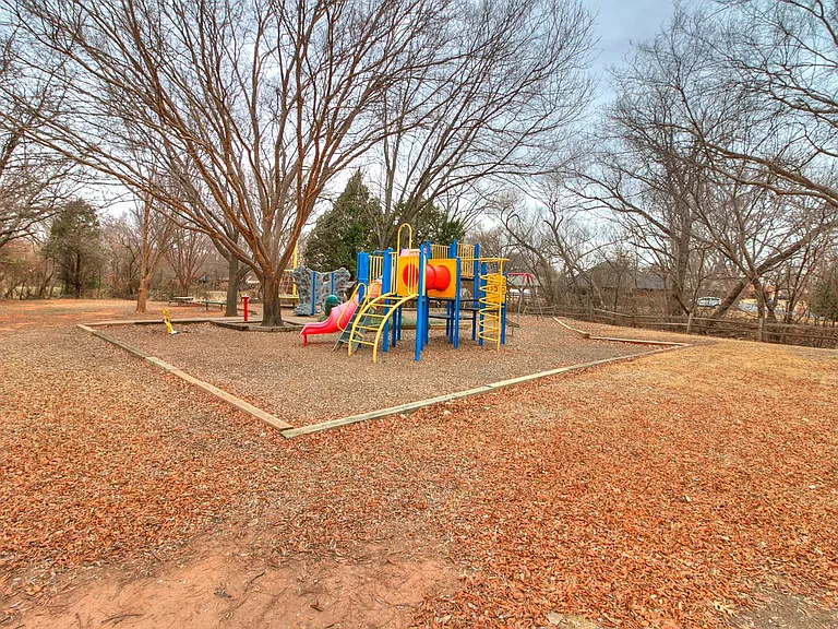 Playground just down the street.