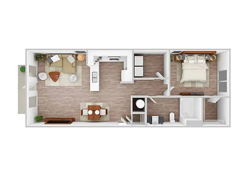 Floor plan Ash 3 | Renovated