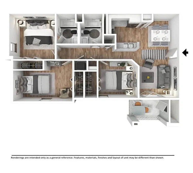 Floor plan C1-1