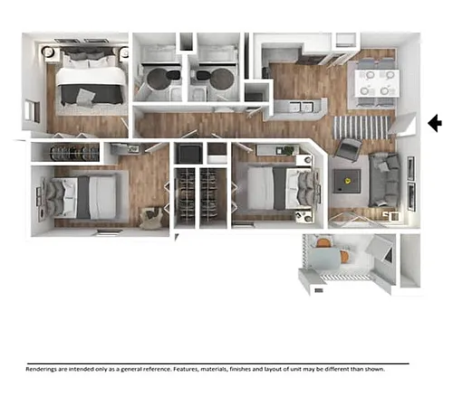 Floor plan C1-1