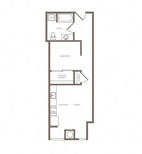 Floor plan A2a