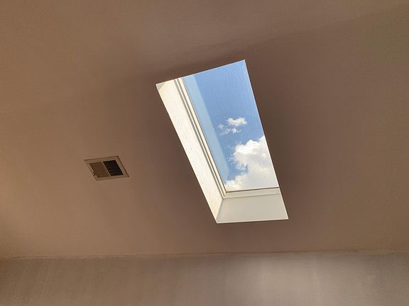 Skylight in Livingroom