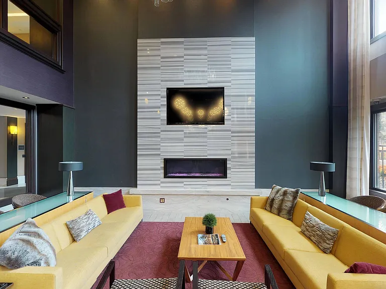 Socialize comfortably in our resident lounge