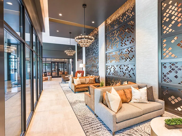 Start your day in style at our coffee station lobby.