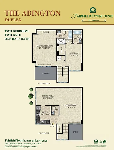 Floor plan The Abington