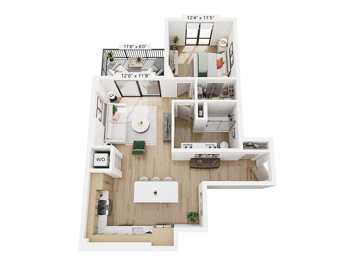 Floor plan A4