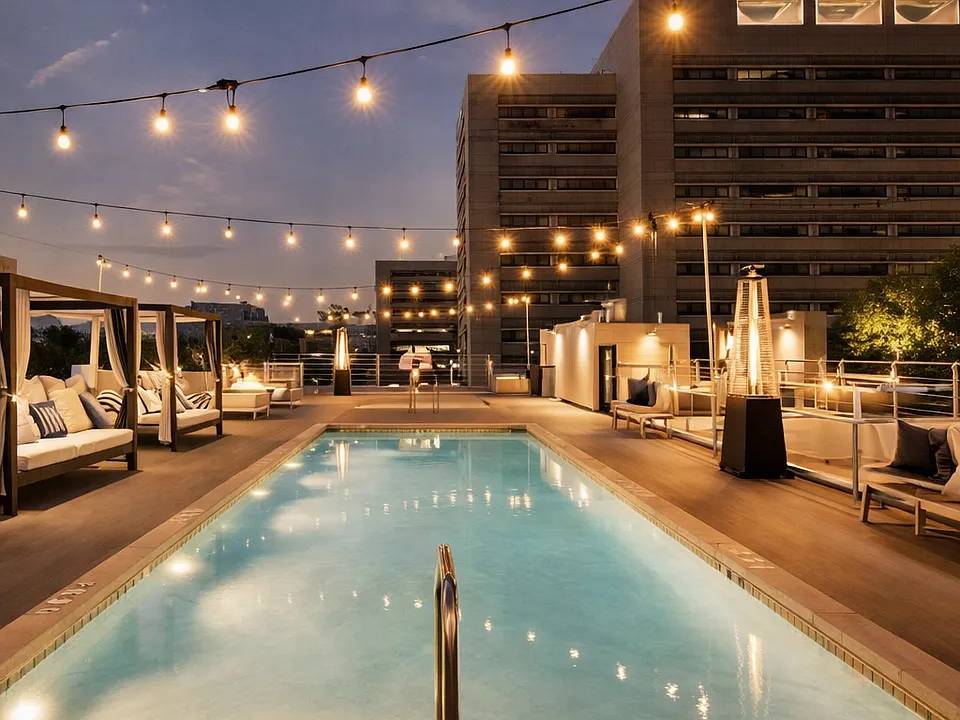 Rooftop Saltwater pool