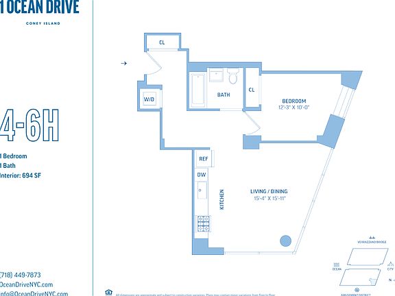 2nd image of 1 Ocean Dr #E4h
