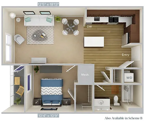 Floor plan A2-709-A