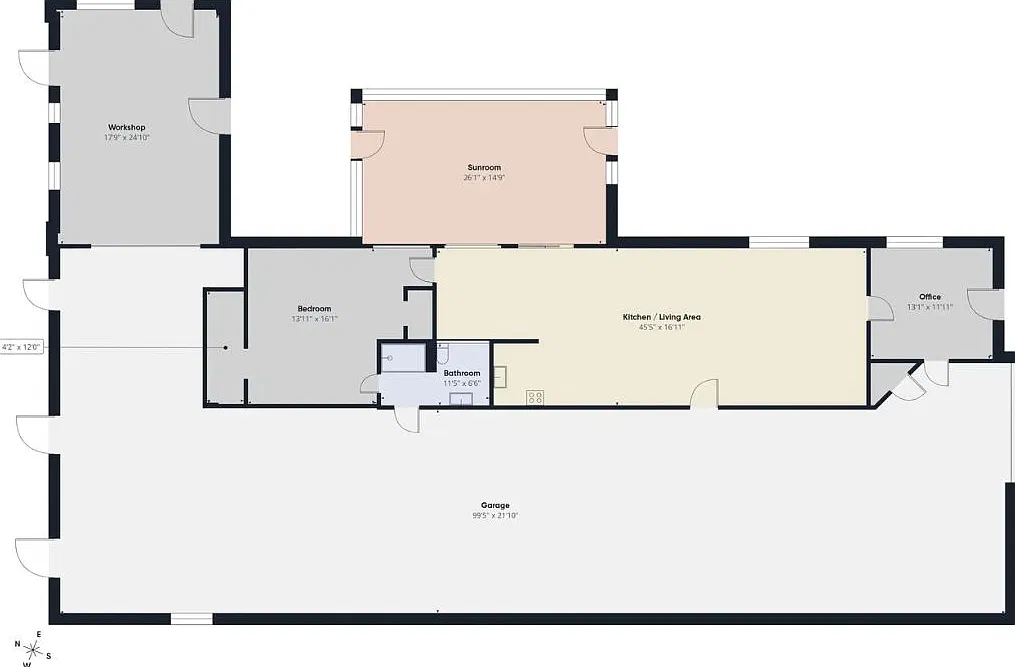 1 bed, 2106 sqft, $1,800 — Photo 4