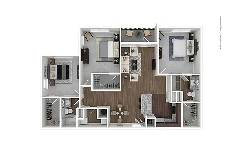 Floor plan The Stratton - Workforce Housing