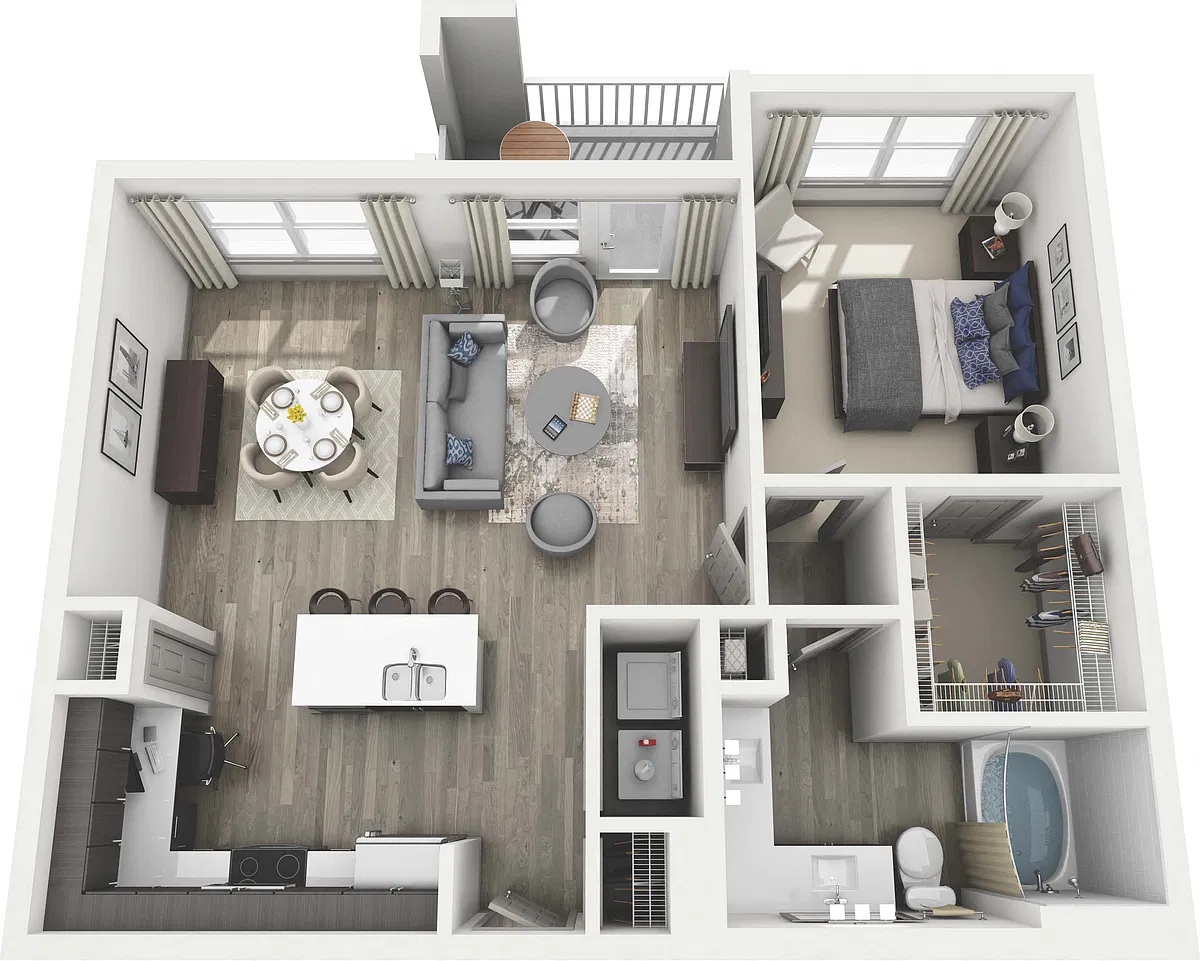 Floor plan DEBUSSY
