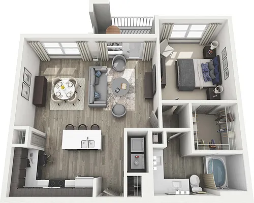 Floor plan DEBUSSY