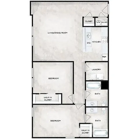Floor plan 201 / 301