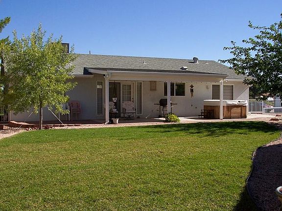 Rear of house