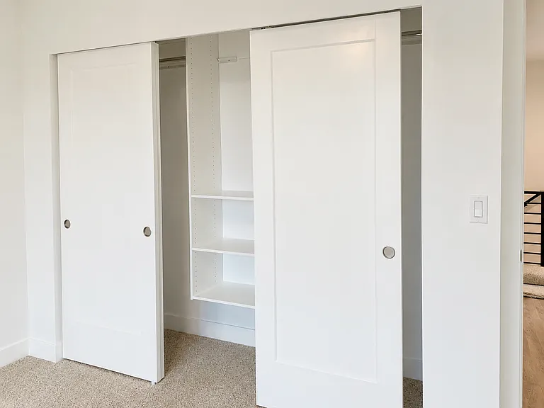 Bedroom 2 has XL sized closet