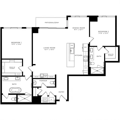 Floor plan PH - 5