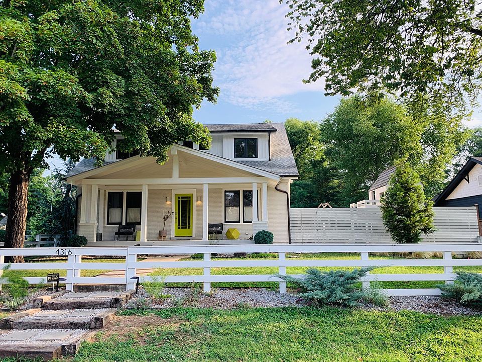 .25 acre lot on corner. 1-2 blocks to Sylvan Park shops , eateries, greenway, park and more. **** see bottom of pictures for full images of back and side .