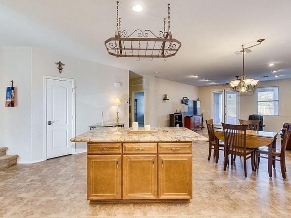 Kitchen looking into Family Room