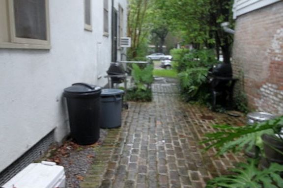 Patio for BBQ'ing.  