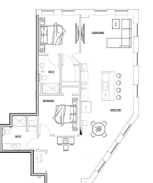 2nd image of 640 W Freshwater Way #507
