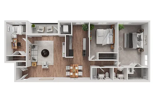 Floor plan 3 Bedroom