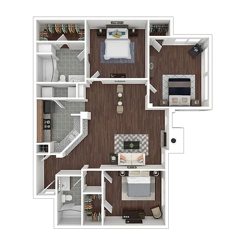 Floor plan C1