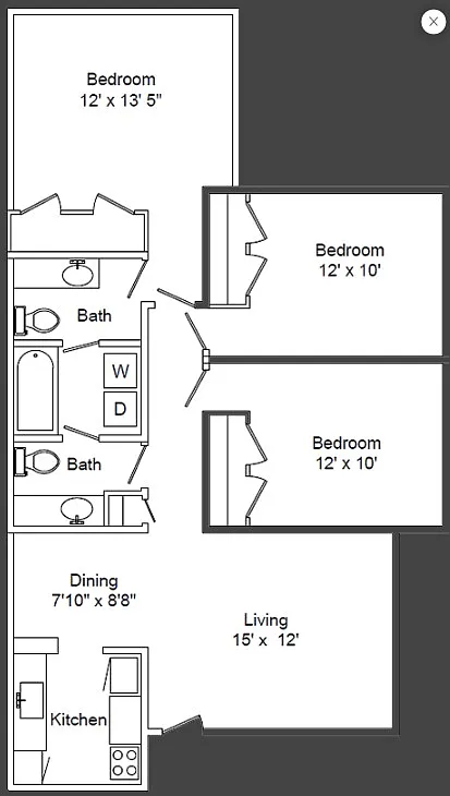Floor plan C1