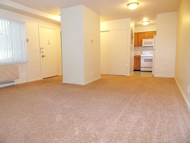 Unit living room/dining room/entry way