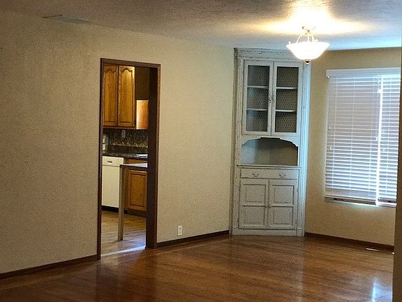 Dining Room with Built In Cabinet