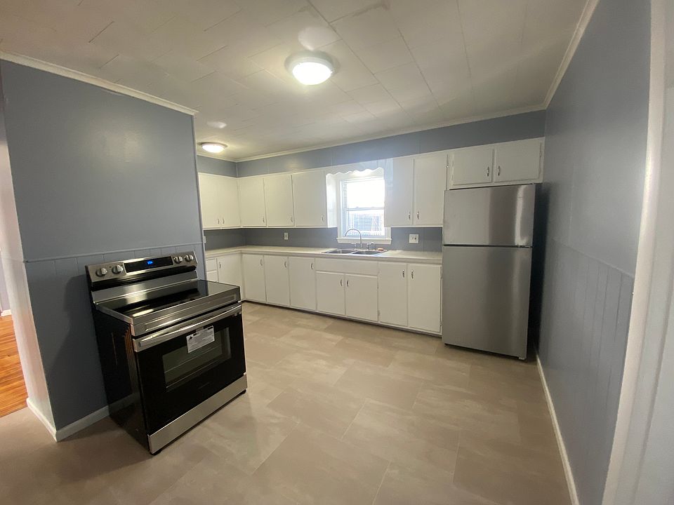 Kitchen with stainless appliances