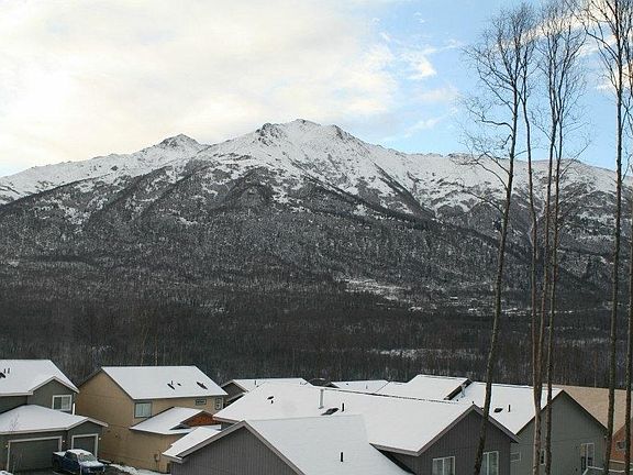 View from front porch. Only elevated (and double size) plot in the HOA.