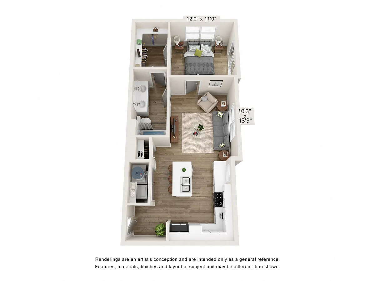 Floor plan A2 - Mesquite