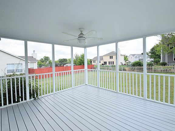 private covered deck
