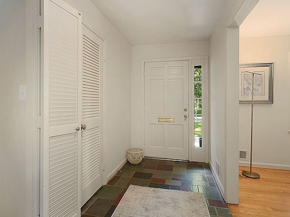 Foyer toward front door