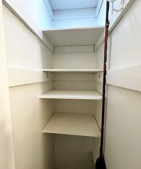 Bathroom linen closet
