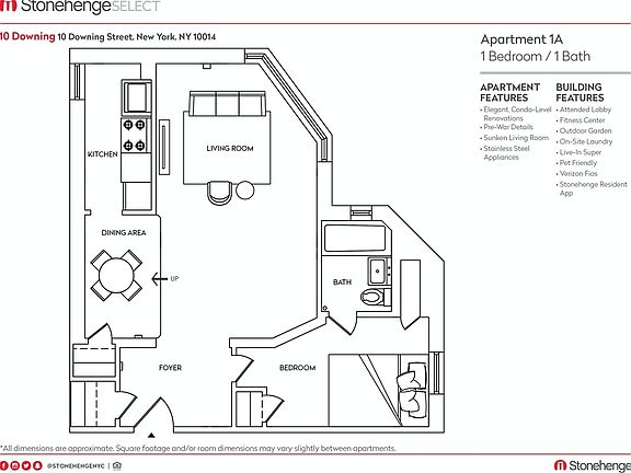 2nd image of 10 Downing St APT 1A