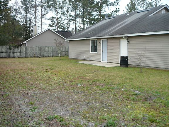 Large fenced back yard