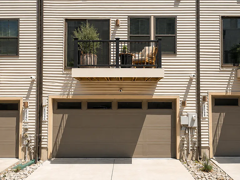Rarely found. Always appreciated.
A true two-car garage offers secure parking, valuable storage, and one of the most sought-after conveniences in today's rental market. (Photos are virtually staged)