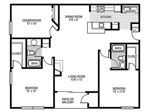 Floor plan D-2